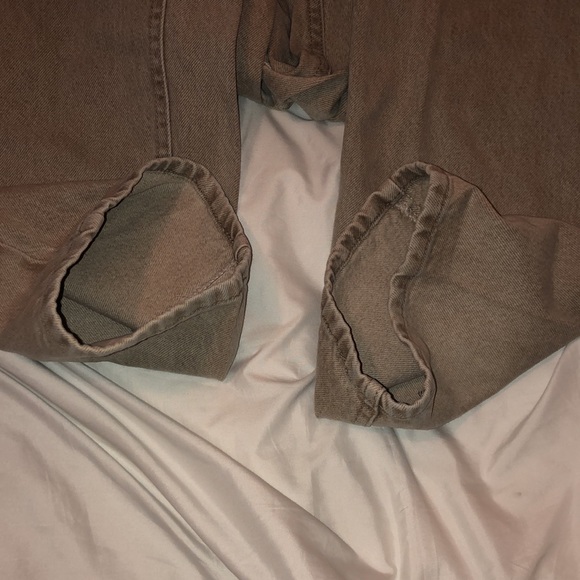 Men’s Lee Riveted Tan Jeans 38X34 - Picture 7 of 15